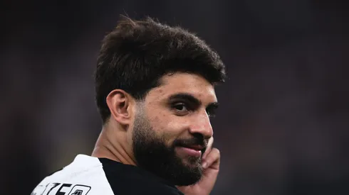 Yuri Alberto durante partida do Timão na Neo Química.