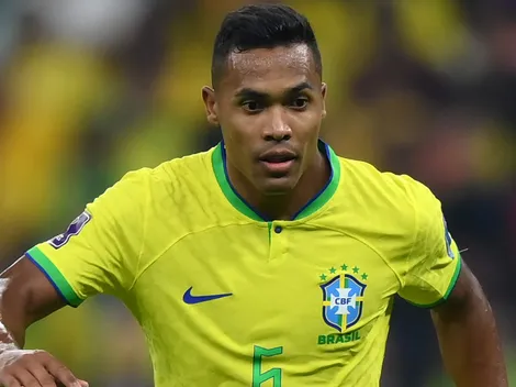 Alex Sandro, do Flamengo, vira assunto durante Brasil x Senegal