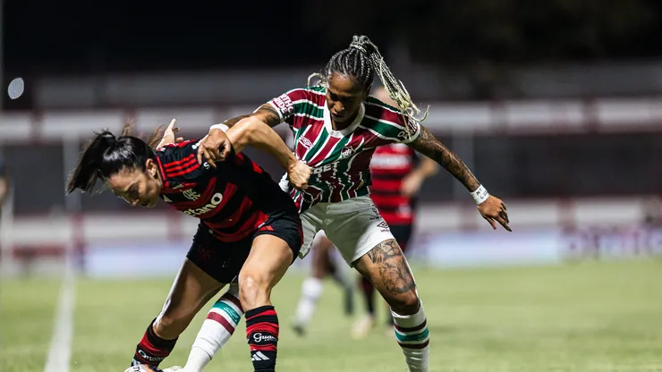 Fluminense e Flamengo na final do Carioca Feminino - Foto: Marina Garcia/Fluminense