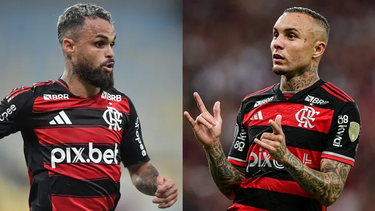 Michael e Everton Cebolinha entram na mira do Corinthians. Fotos: Thiago Ribeiro/AGIF