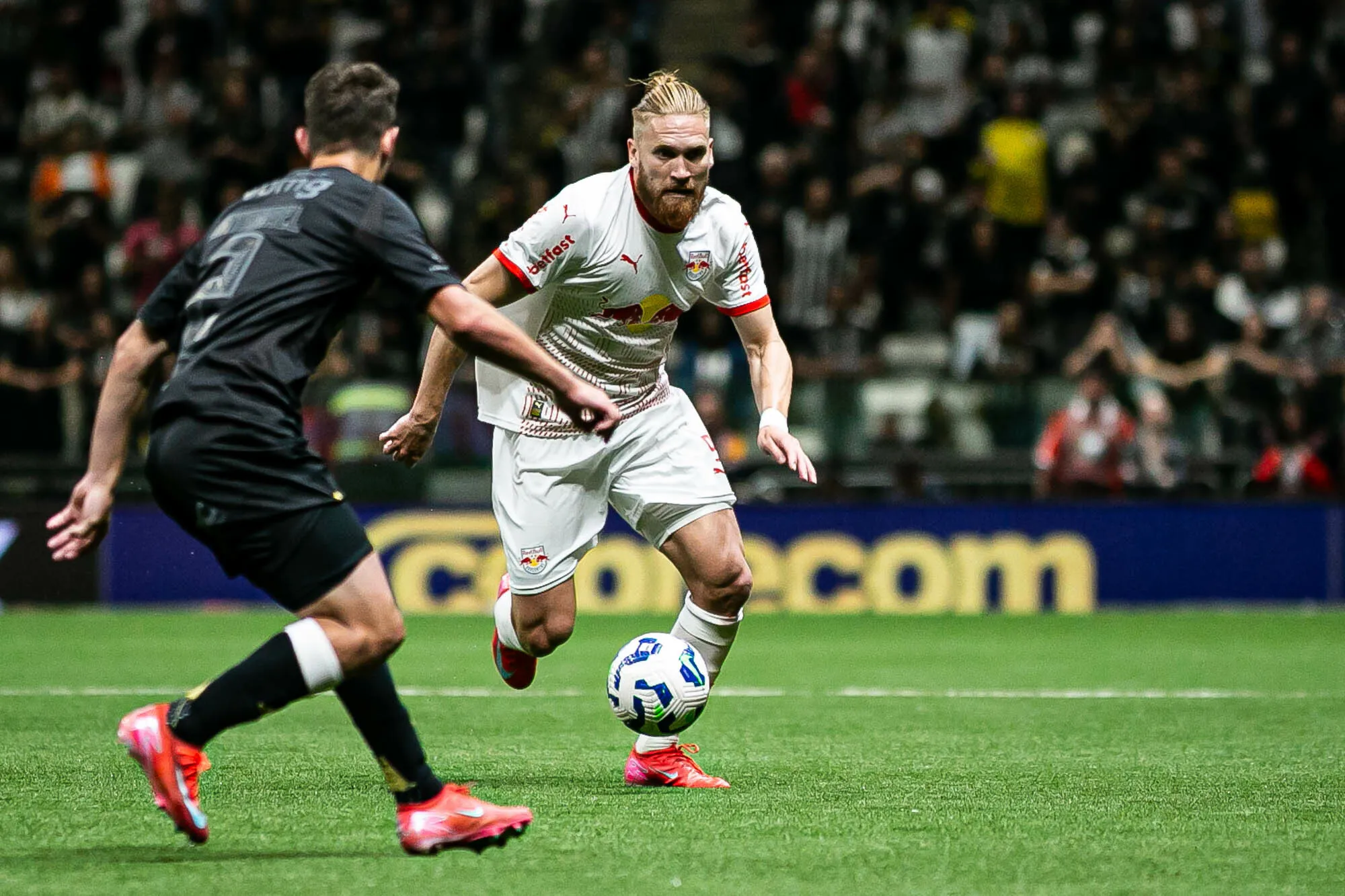 Jogo do primeiro turno foi na Arena MRV. Foto: Fernando Moreno/AGIF