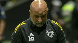 Jorge Sampaoli durante partida do Atlético-MG - Foto: Fernando Moreno/AGIF