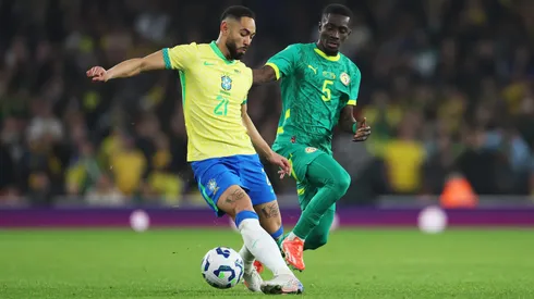 Brasil e Senegal se enfrentaram em duelo amistoso. Foto: Harry Murphy/Getty Images