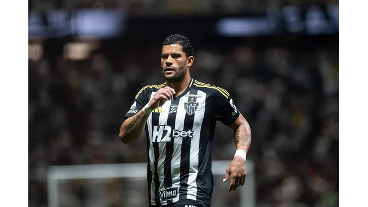 Hulk durante partida pelo Atlético-MG. Foto: Alessandra Torres/AGIF