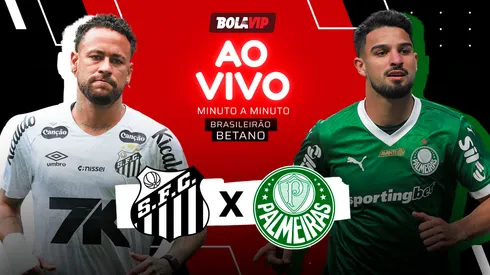 Santos x Palmeiras – Acompanhe ao vivo e de graça pelo Brasileirão