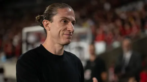 Filipe Luis tecnico do Flamengo – Foto: Jorge Rodrigues/AGIF