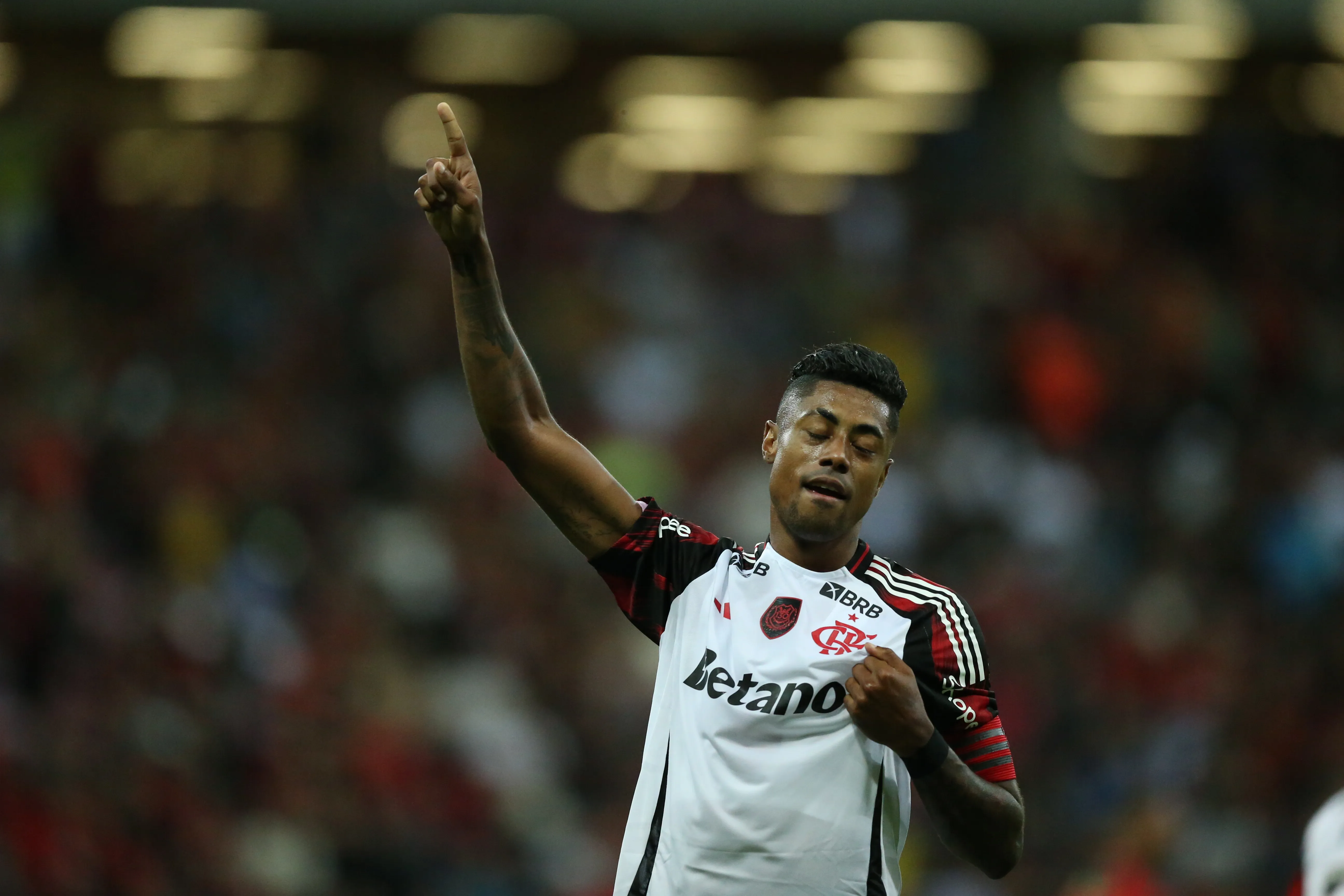 Absolvido pelo STJD, Bruno Henrique marcou em Sport x Flamengo. Foto: Marlon Costa/AGIF