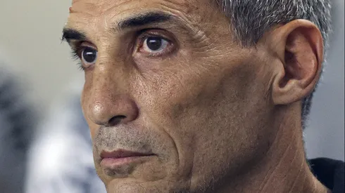 Vojvoda durante a partida do Peixe contra o Palestra