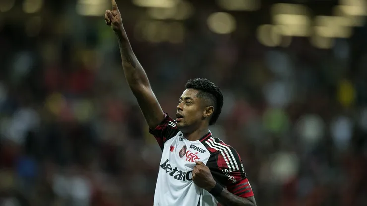PE - SAO LOURENCO DA MATA - 15/11/2025 - BRASILEIRO A 2025, SPORT X FLAMENGO - Bruno Henrique jogador do Flamengo comemora seu gol durante a partida contra o Sport na Arena de Pernambuco, pelo Campeonato Brasileiro A 2025. Foto: Marlon Costa/AGIF