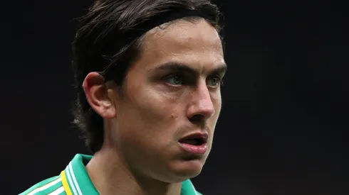 Dybala durante partida contra o Milan