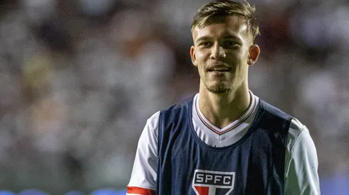PE - RECIFE - 20/05/2025 - COPA DO BRASIL 2025, NAUTICO X SAO PAULO - Negrucci jogador do Sao Paulo durante partida contra o Nautico no estadio Aflitos pelo campeonato Copa Do Brasil 2025. Foto: Rafael Vieira/AGIF