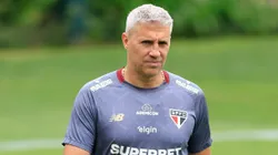 SP - SAO PAULO - 14/11/2025 - TREINO DO SAO PAULO - Hernan Crespo tecnico do Sao Paulo durante treino no estadio CT Barra Funda. Foto: Marcello Zambrana/AGIF