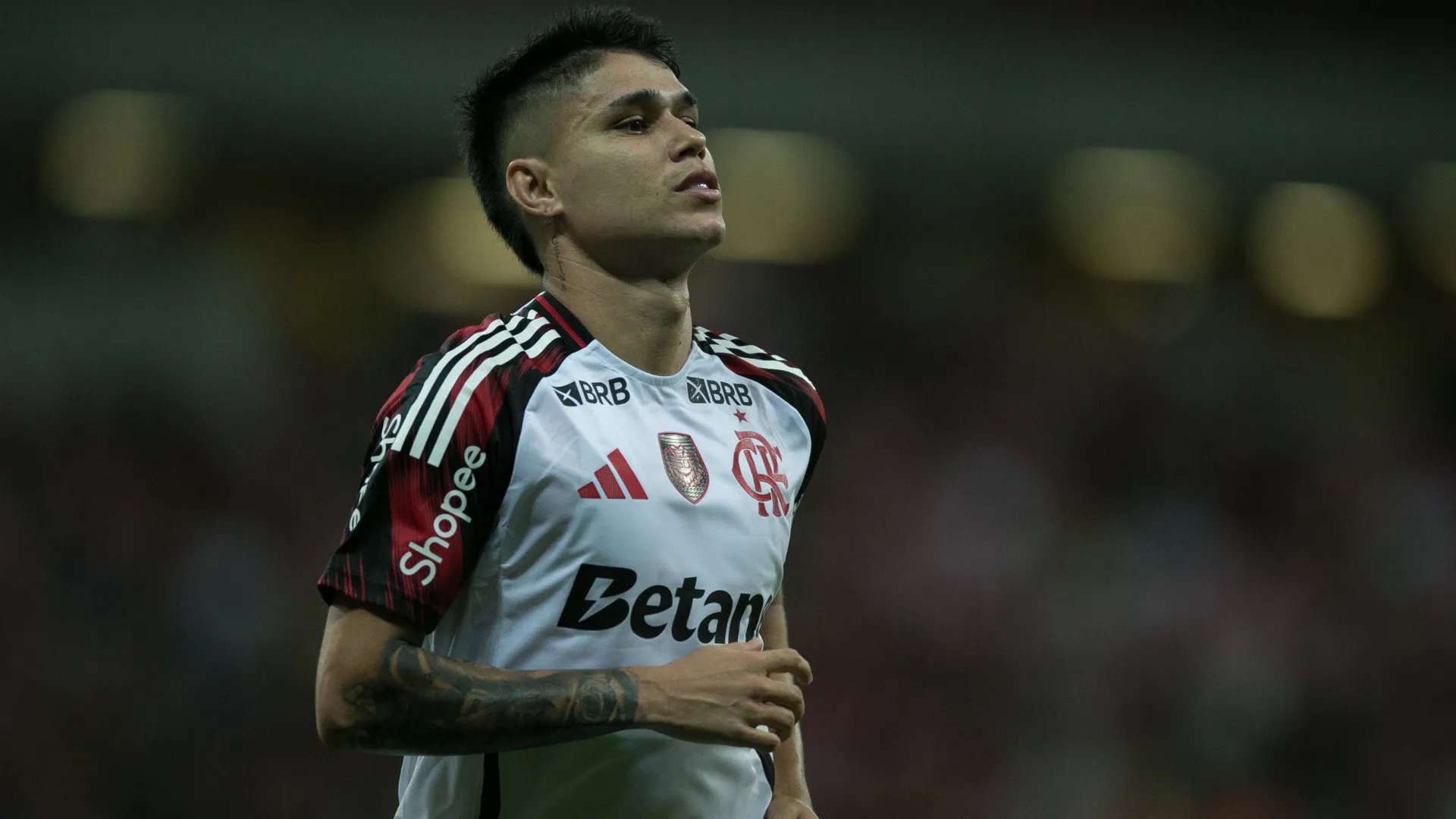 Luiz Araújo foi um dos destaques do Flamengo contra o Sport – Foto: Marlon Costa/AGIF