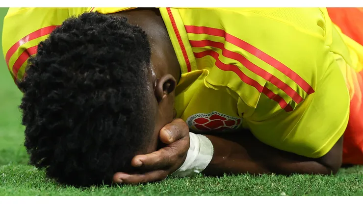 Johan Carbonero, atacante da Colômbia em partida amistosa (Foto: Omar Vega/Getty Images)