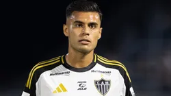 Fausto Vera jogador do Atlético-MG lamenta gol perdido durante partida contra o Bragantino - Foto: Joisel Amaral/AGIF