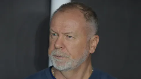 RJ - RIO DE JANEIRO - 19/07/2025 - BRASILEIRO A 2025, VASCO X GREMIO - Mano Menezes tecnico do Gremio durante partida contra o Vasco no estadio Sao Januario pelo campeonato Brasileiro A 2025.