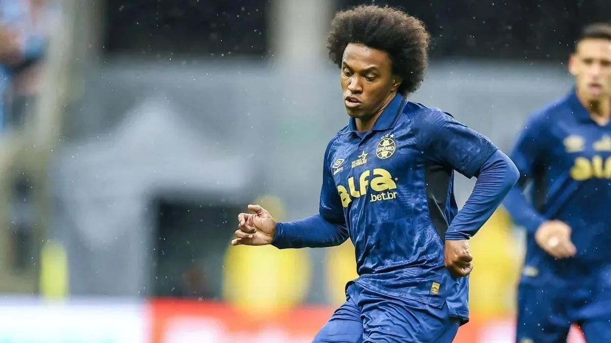 Willian tem o maior salário do Grêmio atualmente - Foto: Lucas Uebel/Grêmio.