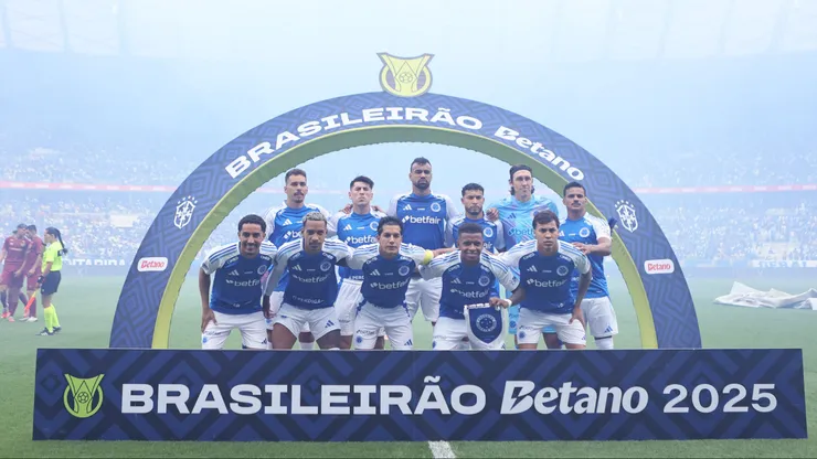 Cruzeiro no Brasileirão. Foto: Gilson Lobo/AGIF