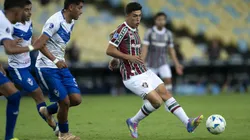 RJ - RIO DE JANEIRO - 10/04/2025 - COPA SUL-AMERICANA 2025, FLUMINENSE X SAN JOSE - Lezcano jogador do Fluminense durante partida contra o San Jose no estadio Maracana pelo campeonato Copa Sul-americana 2025. Foto: Jorge Rodrigues/AGIF