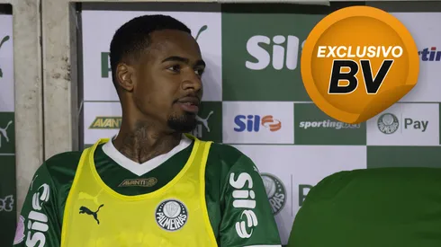 Allan Elias jogador do Palmeiras durante partida contra o Vasco no estádio Arena Allianz Parque pelo campeonato Brasileiro A 2025. Foto: Anderson Romão/AGIF