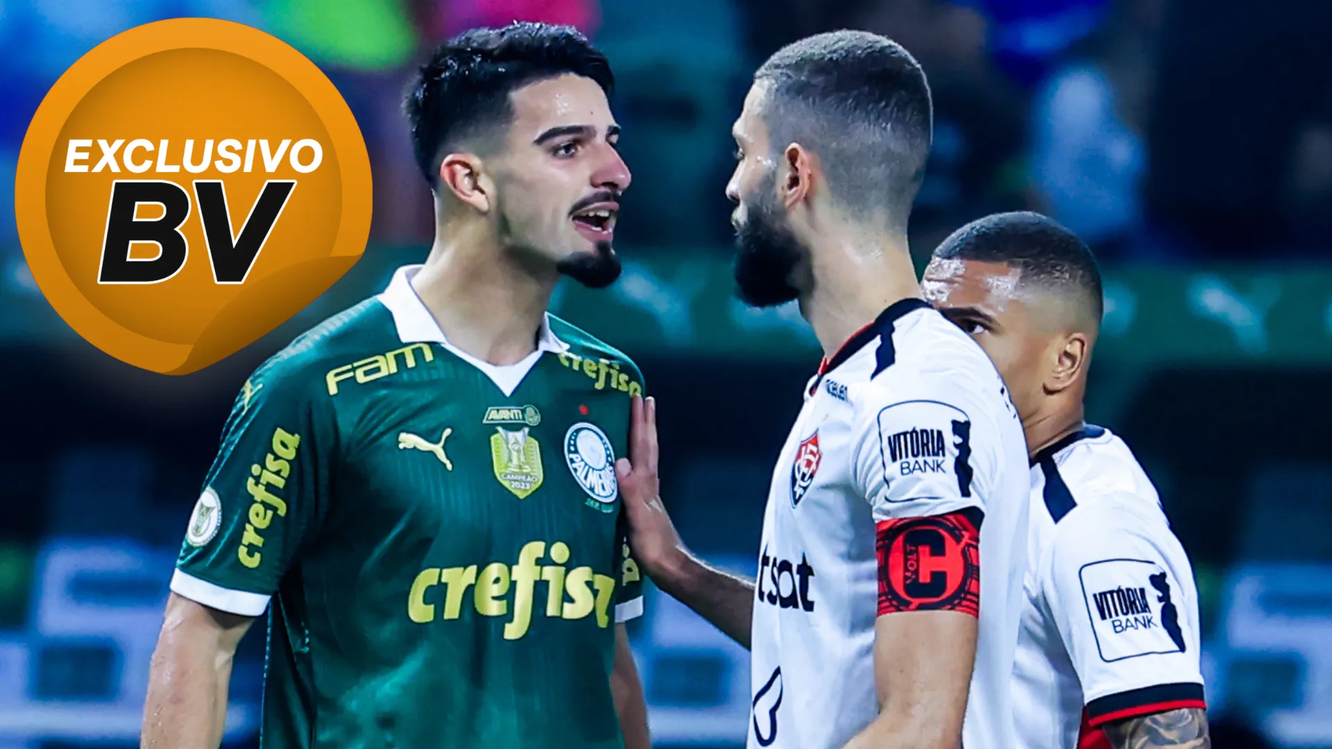 Palmeiras x Vitória se enfrentam pelo Brasileirão. Foto: Marcello Zambrana/AGIF