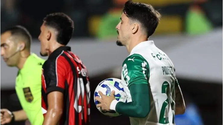 Palmeiras enfrenta o Vitória no Allianz Parque precisando urgentemente dos três pontos para se manter vivo na briga pelo título brasileiro - Foto: César Greco/Ag. Palmeiras