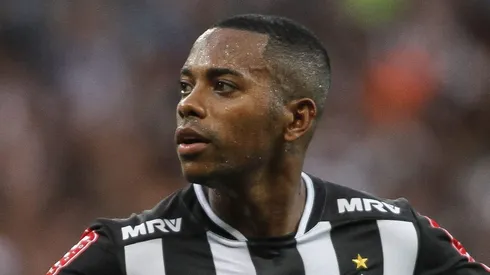 Robinho em campo pelo Atlético-MG. Foto: Thomas Santos/AGIF