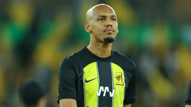 Fabinho chegou na Arábia Saudita em 2023. Photo by Yasser Bakhsh/Getty Images