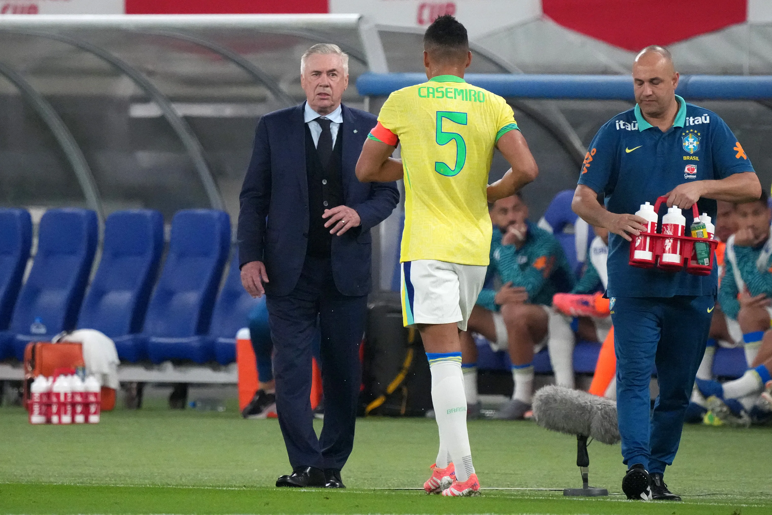 Ancelotti fala sobre intensidade na Seleção. Foto: Koji Watanabe/Getty Images.