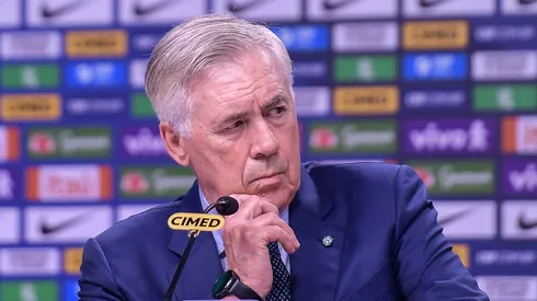 Carlo Ancelotti, treinador da Seleção Brasileira