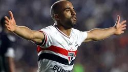 Lucas Moura em ação no SPFC - Foto: Rubens Chiri/São Paulo FC