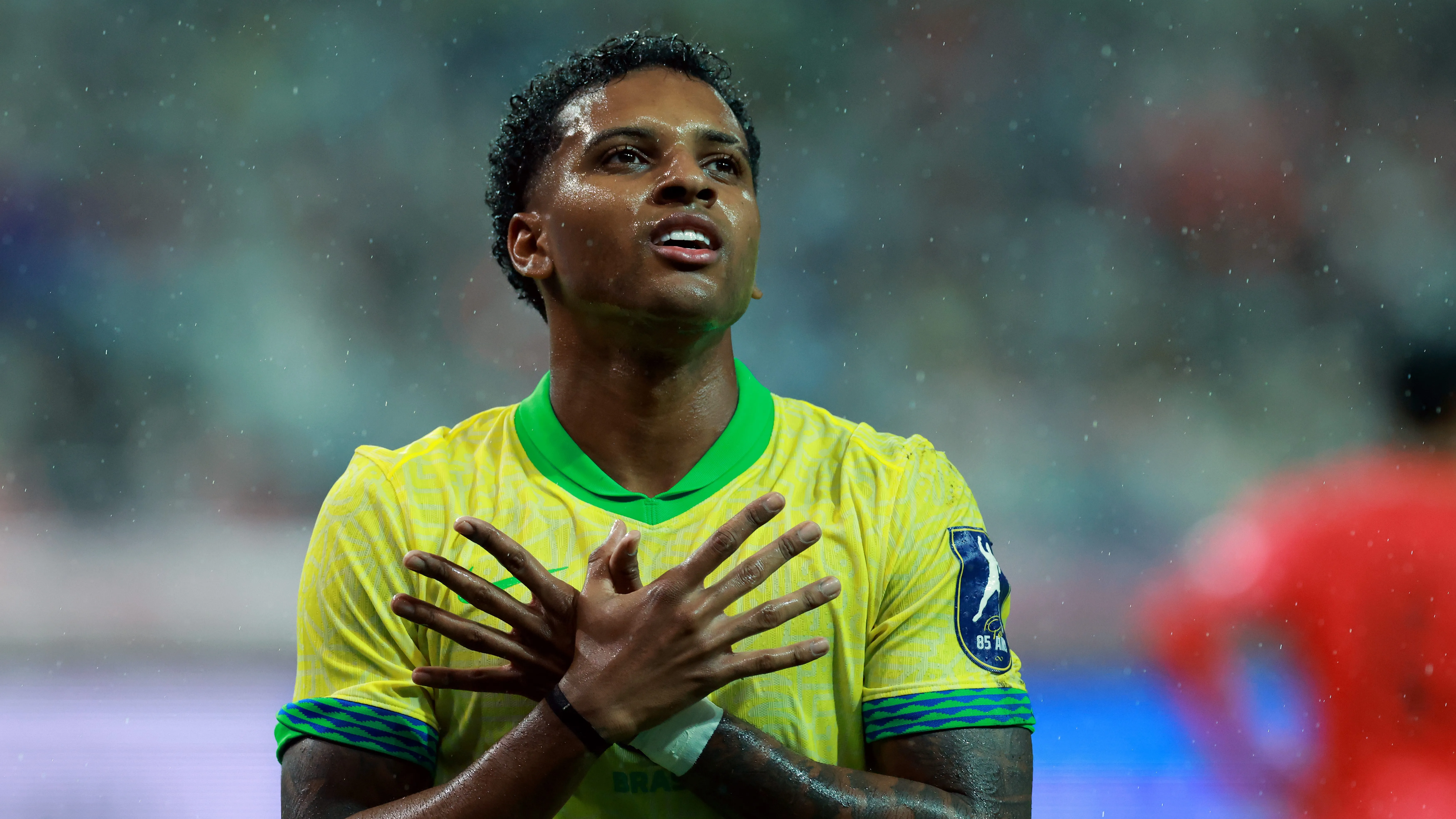 Rodrygo é constantemente convocado por Ancelotti - (Photo by Han Myung-Gu/Getty Images).