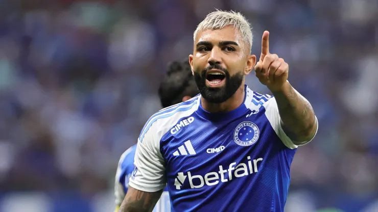 Gabigol em campo pelo Cruzeiro. Foto: Gilson Lobo/AGIF