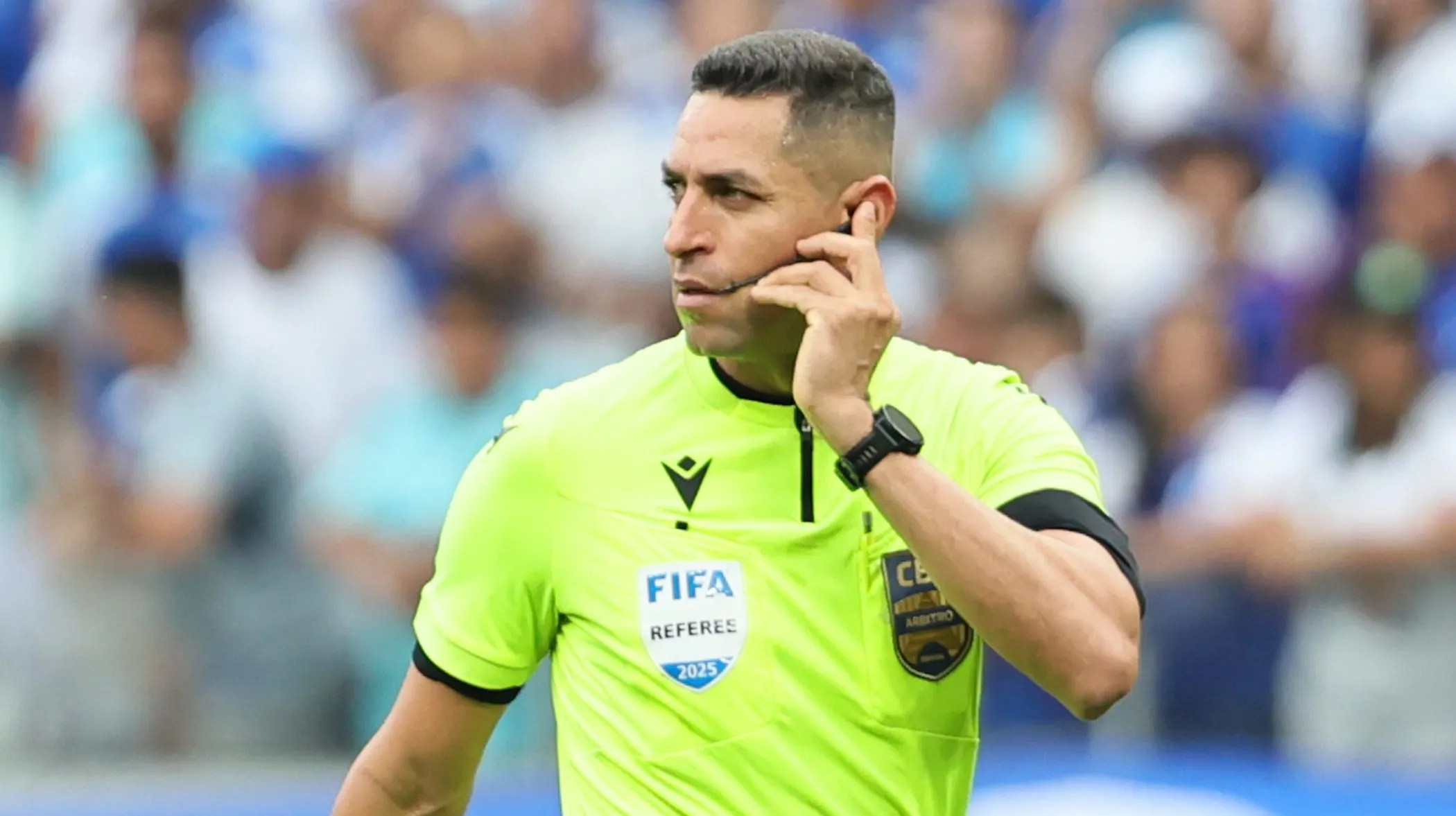 Arbitragem do Brasileirão. Foto: Gilson Lobo/AGIF