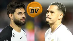 Yuri Alberto e Luciano. Fotos: Joisel Amaral/AGIF e Mauricio De Souza/AGIF