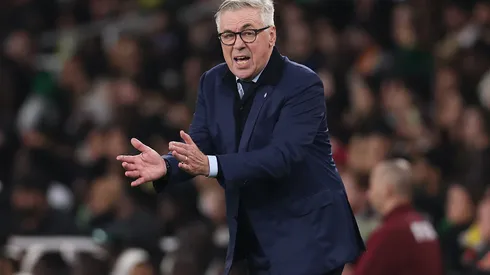 Ancelotti, técnico da Seleção Brasileira em amistoso (Foto: Ryan Pierse/Getty Images)