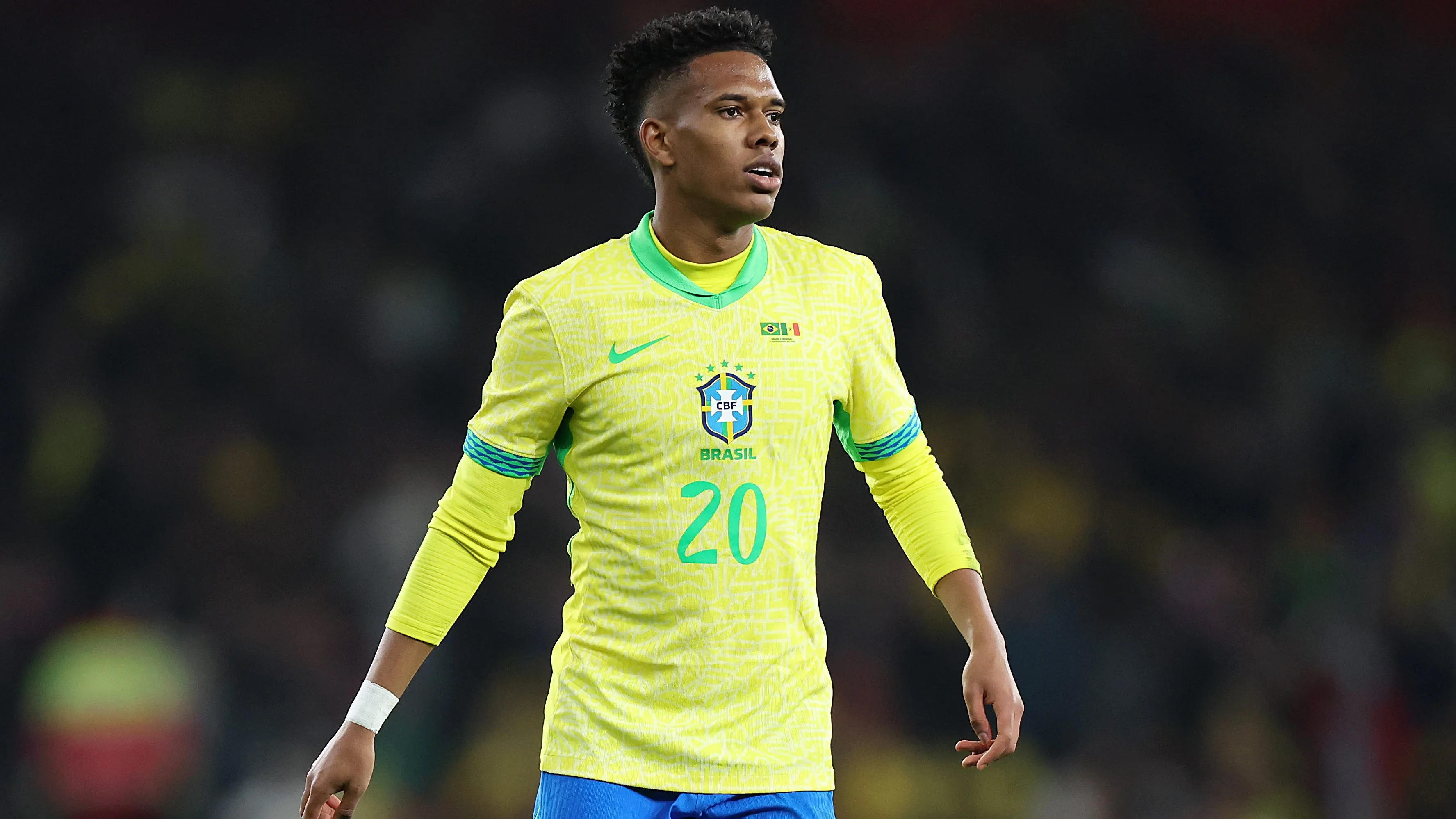 Estêvão foi um dos pontos positivos no amistoso. Photo by Harry Murphy/Getty Images