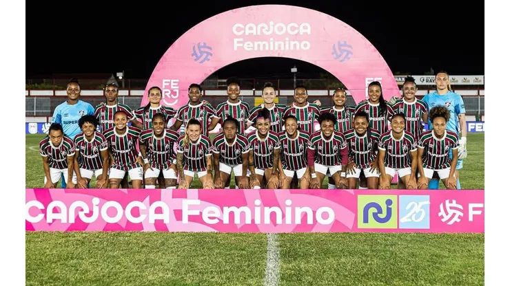 Equipe do Fluminense. Foto: Marina Garcia/Fluminense