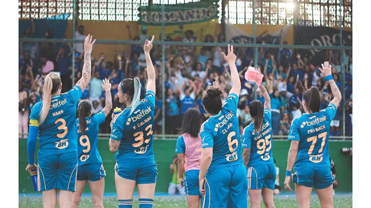 Cabulosas no jogo de ida do Campeonato Mineiro. Foto: Gustavo Martins/Cruzeiro