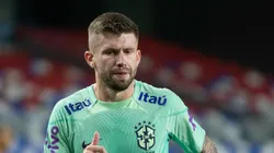 Caio Henrique jogador do Seleção Brasileira durante treino no estadio Mangueirao.