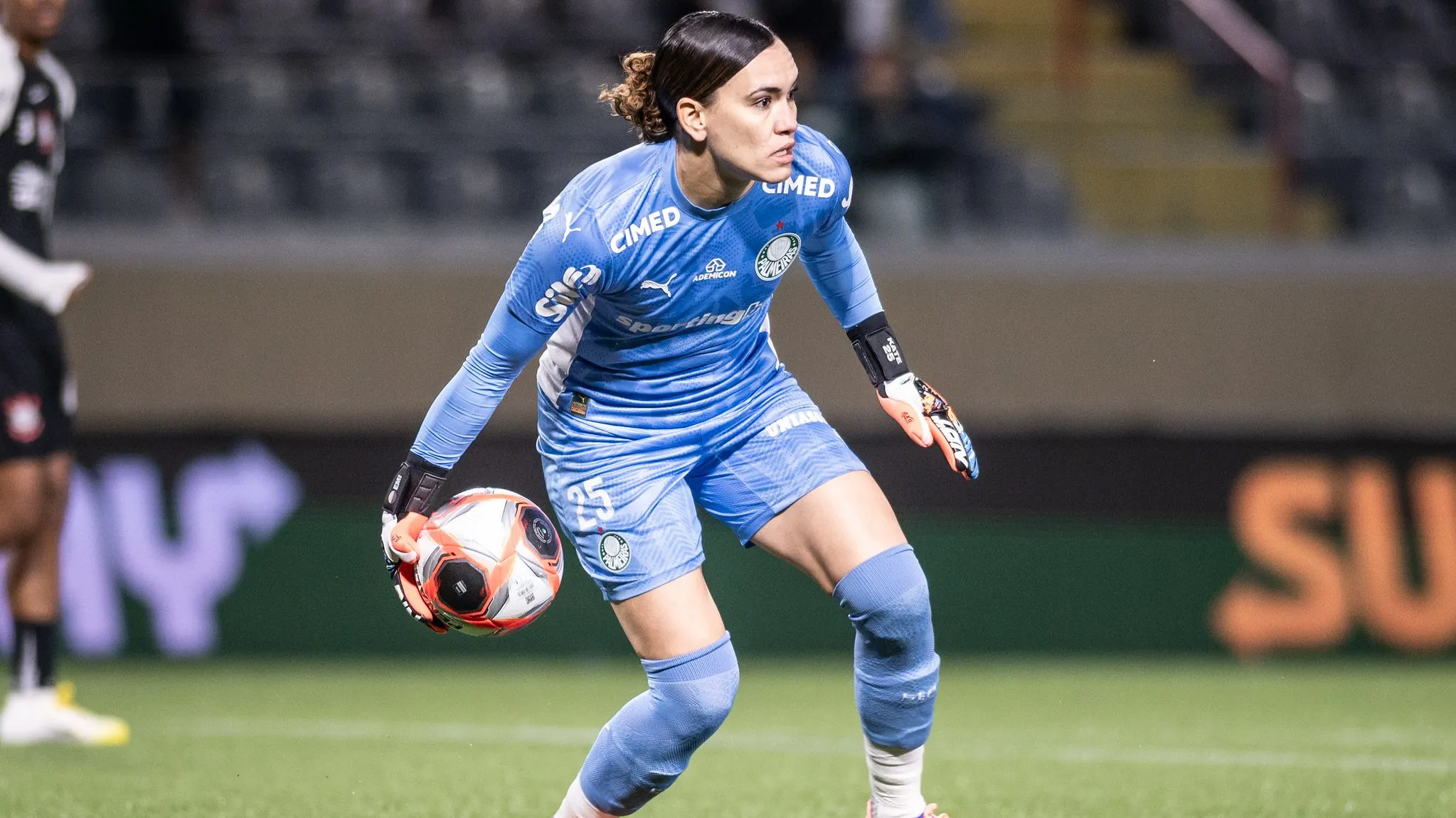 Goleira do Palmeiras feminino Kate Tapia