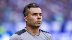 Jair Ventura durante partida contra o Cruzeiro