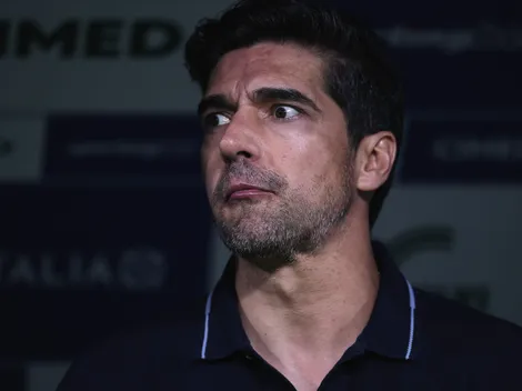 Abel Ferreira cobra Raphael Veiga e Andreas após 1T de Palmeiras x Vitória