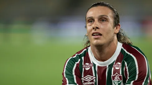 RJ - RIO DE JANEIRO - 06/11/2025 - BRASILEIRO A 2025, FLUMINENSE X MIRASSOL - Canobbio jogador do Fluminense durante partida contra o Mirassol no estadio Maracana pelo campeonato Brasileiro A 2025. Foto: Jorge Rodrigues/AGIF