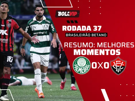 Palmeiras e Vitória empatam sem gols pelo Brasileirão Betano