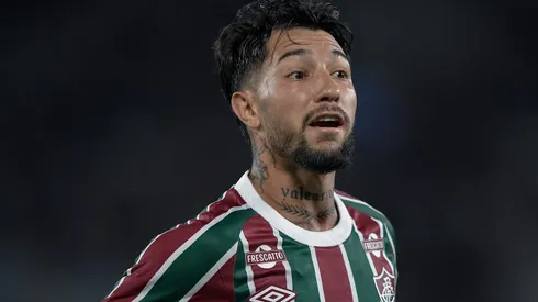 Acosta abriu o placar para o Fluminense no clássico. Foto: Thiago Ribeiro/AGIF
