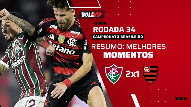 O Fluminense bate o Flamengo por 2 a 1 no Maracanã. Foto: Alexandre Loureiro/AGIF