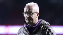 Dorival durante derrota sofrida no Morumbis