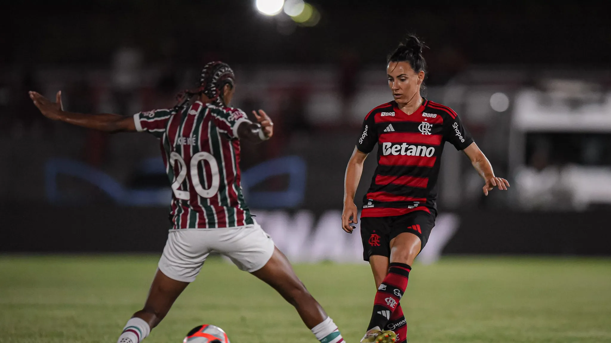 Fluminense e Flamengo na final do Carioca Feminino