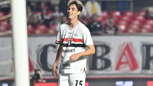 SP - SAO PAULO - 29/09/2025 - BRASILEIRO A 2025, SAO PAULO X CEARA - Rodriguinho jogador do Sao Paulo durante partida contra o Ceara no estadio Morumbi pelo campeonato Brasileiro A 2025. Foto: Jota Erre/AGIF